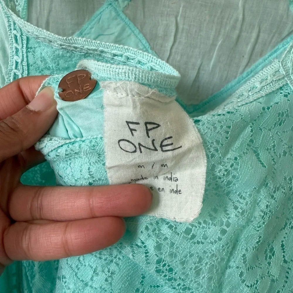 Free People Lace Mini dress size Medium